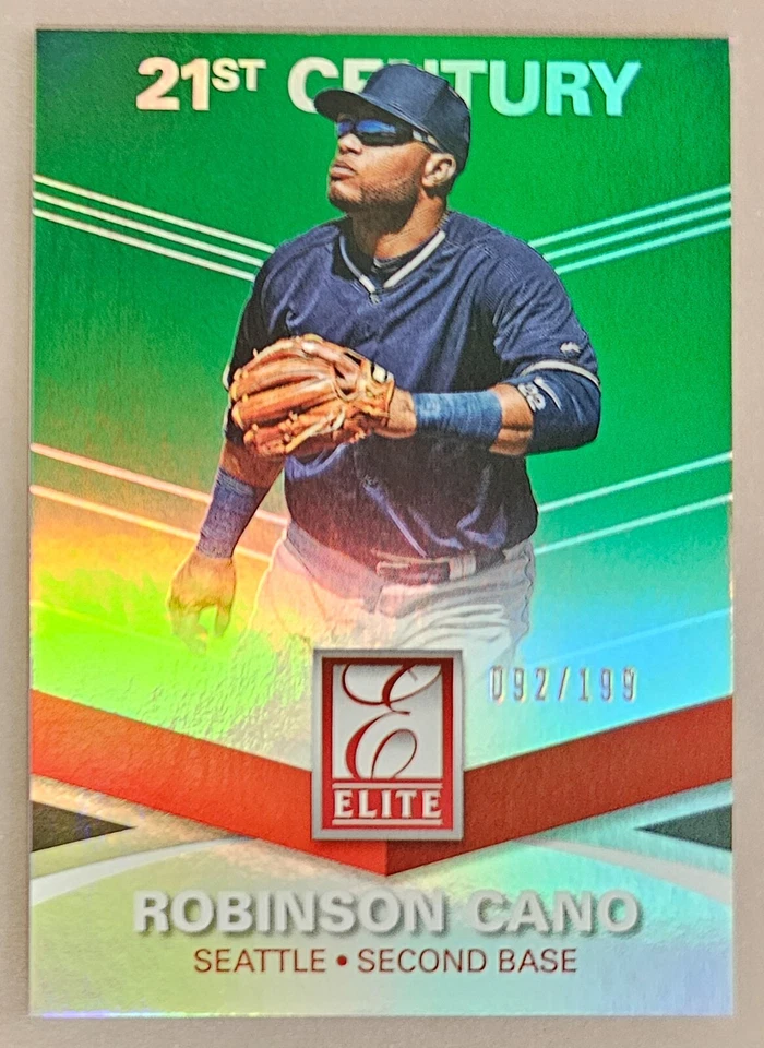 2015 Panini Elite 21st Century Holo Foil SP #d /199 Robinson Cano #42 - Image 1 of 1