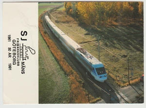 SUECIA, GOTEMBURGO, UN TREN, 1991, USADO - Imagen 1 de 2