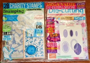 Creative Stamping # 123 and Die-cutting Vol 1 MAGAZINE LOT Sealed Brand New! - Picture 1 of 9