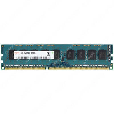 Hynix 8GB 2Rx8 PC3-12800 ECC UDIMM DDR3 1600MHz ECC Unbuffered Server Memory RAM - Image 1 of 2