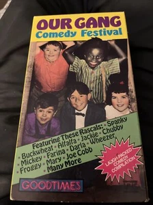 Our Gang Comedy Festival (VHS,1987,B&W) Good times Home Video - Picture 1 of 8