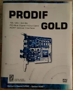 SEKD RME Prodif Gold / Digi 32/8 PCI card digital audio computer interface - Picture 1 of 5