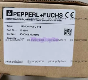 ONE NEW PEPPERL+FUCHS UB2000-F42-U-V15 PLC ULTRASONIC SENSOR - Picture 1 of 1