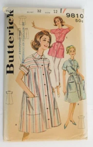 Butterick VTG 1960's Loungewear Robe Tunic Slim Pants pattern Size 12 Bust 32 - Picture 1 of 4