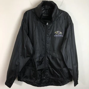 NFL Baltimore Ravens Dunbrooke Golf Hoodie Herren leichte Regenjacke schwarz - Bild 1 von 15