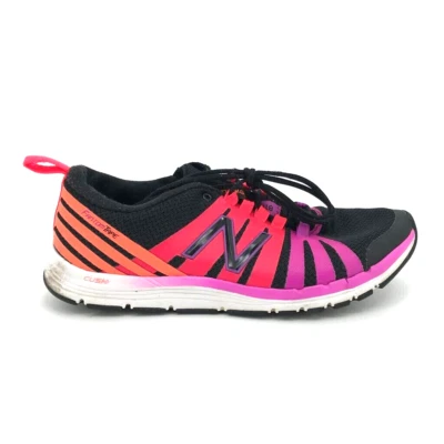 Womens 8 B New Balance 811 Fantom Tape Running Shoes Black Pink Stripe Lace Up - Image 1 of 4