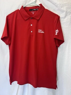 Ralph Lauren RLX Polo Shirt Womens M Classic Fit Golf RSM CLASSIC SEA ISLAND - Image 1 of 4