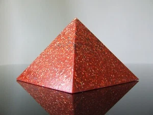 Orgone Pyramid Zodiac Sign Cancer Birthstone Red Purope Garnet Moonstone Emerald - Picture 1 of 7