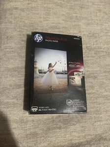 HP Premium Plus 4x6" błyszczący papier atramentowy około 100 arkuszy - Zdjęcie 1 z 3