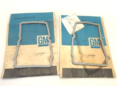 Nuevo de Lote Antiguo 1977 Chevy Monte Carlo L/R Luz Trasera Lámpara Lente Junta GM 5968269 68270 Foto 1 de 4