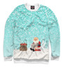 Santa Pooping Ugly Christmas Sweater Xmas Sweatshirt Women Men Pullover Jumper