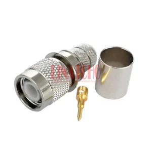 Conector macho de latón TNC de baja pérdida 7D-FB RG213 RG8 RG214 50-7 de baja pérdida 7D-FB RG213 RG8 RG214 50-7 - Imagen 1 de 10
