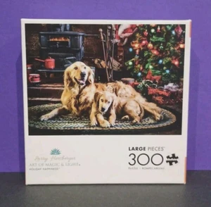 Buffalo Holiday Happiness 300-teiliges Puzzle, Larry Hersberger, Hunde - vollständig - Bild 1 von 15