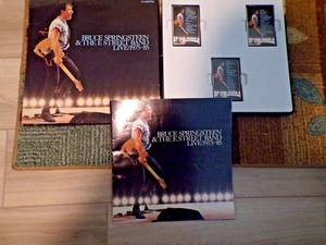 BRUCE SPRINGSTEEN & THE E STREET BAND LIVE 1975-1985  3 TAPE BOX SET WITH BOOK - Picture 1 of 3