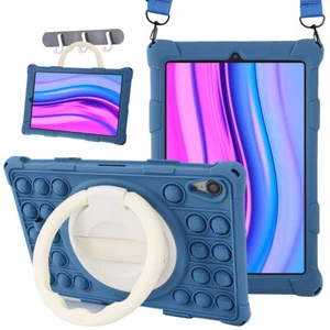 Pop Fidget Toys Push It Bubble Case Cover with Strap For iPad Mini 1 2 3 4 5 6 - Picture 1 of 52