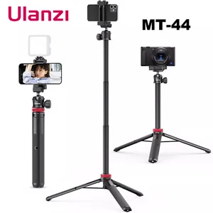 Ulanzi MT-44 Extendable Tripod 59" Selfie Stick Phone Vlog Tripod Stand 2 in 1 - Picture 1 of 16