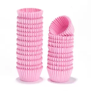 1000 Pcs 1 Inch Mini Cupcake Liners Baking Cups Dessert Wrappers for Baking - Picture 1 of 7