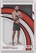 2022 Panini Immaculate UFC Red 21/25 Khamzat Chimaev #78