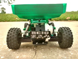 Team Associated Vintage RC10 Masami Japan Text Rear Bumper - Picture 1 of 2