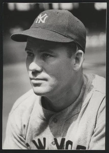Foto original de prensa de béisbol 1940-46 - Tiny Bonham, Yankees - Imagen 1 de 1