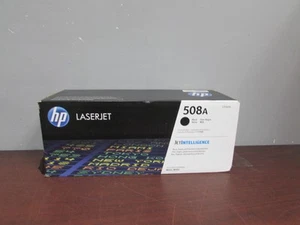HP LASERJET 508A CF360A BLACK PRINT CARTRIDGE (33F) - Picture 1 of 3