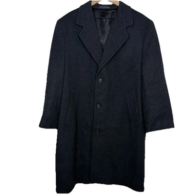 Abrigo de lana Ralph Ralph Lauren de colección para hombre talla 40S abrigo negro mediano años 90 Foto 1 de 4