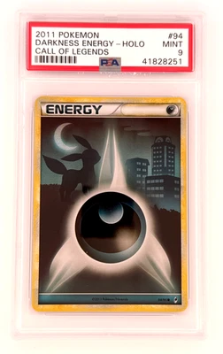 2011 Pokemon Darkness Energy Holo 94/95 Call of Legends PSA 9 MINT *READ* - Image 1 of 3
