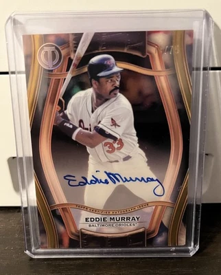 2025 Topps Tribute Eddie Murray Pillars Of The Game AUTO /75 Baltimore Orioles - Image 1 of 3