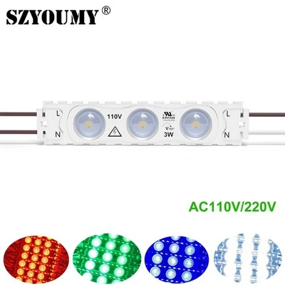 High Brightness 3W LED Module AC 110V 220V For Letter Advertising Signs - Image 1 of 4