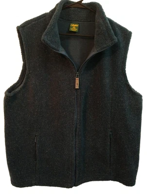 Cabella's Women's Vest Fleece Sherpa Pockets Full Zip Warm Deep Teal - 2XL - Image 1 of 4