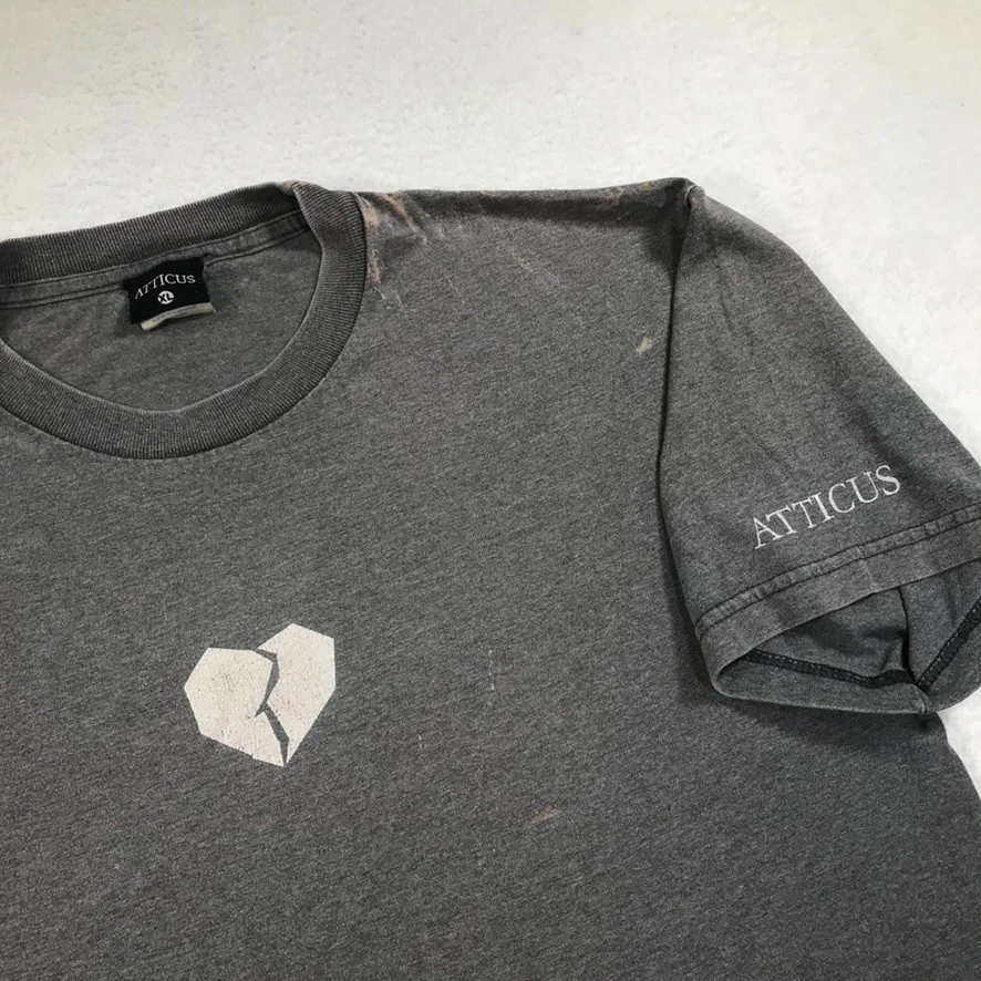 Camisa Ropa De Colección Atticus Hombres XL Blink 182 Y2K Travesura Música Patín Golpeado Foto 1 de 4