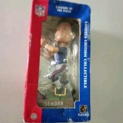  Figura Cabeza Bobble Jason Sehorn Leyendas del Campo Foto 1 de 4