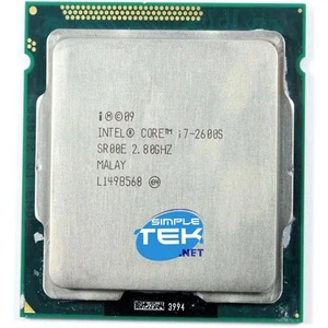 CPU Processor Intel Core i7 2600S Max 3.80GHZ SR00E LGA 1155 65W Tdp 4C/8T PC - Picture 1 of 5