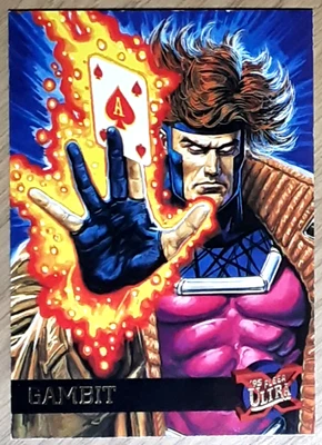 1995 X-Men Ultra Card 20 GAMBIT. - Image 1 of 3