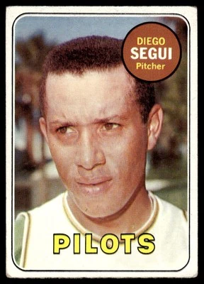 1969 Topps Baseball Diego Segui Vintage Seattle Pilots #511 - Image 1 of 2