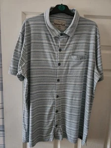 WEIRD FISH Mens Short Sleeved Shirt, Size XL - Picture 1 of 10