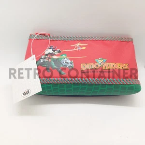 Vintage TYCO DINO RIDERS - Astuccio Scuola NUOVO - Vintage Pencil Case NEW GIG - Picture 1 of 2