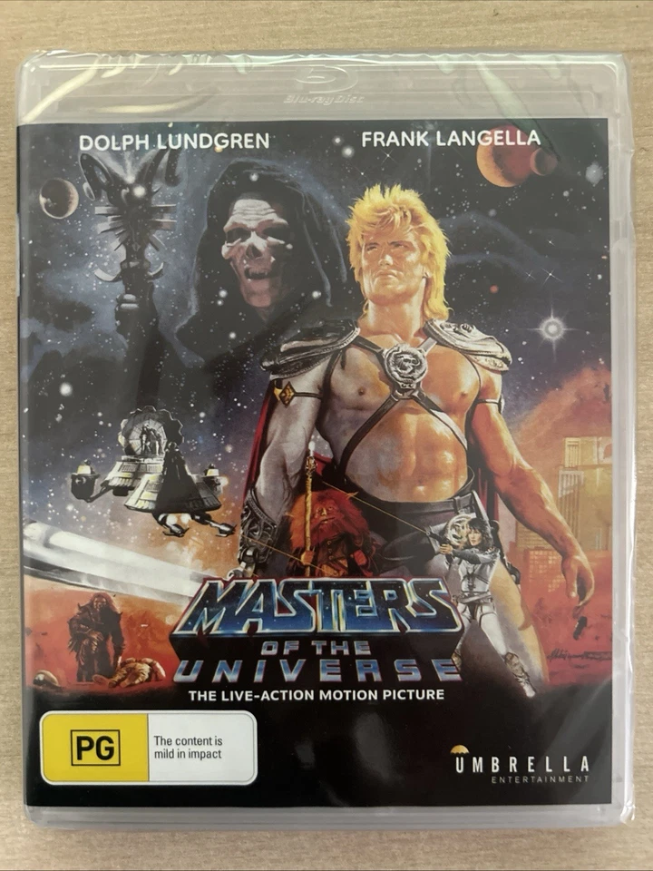 Masters of the Universe (Blu-ray) Dolph Lundgren Frank Langella Region B - Image 1 of 2