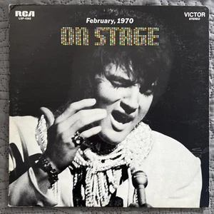 Elvis Presley - On Stage - February 1970 LP (RCA Victor LSP-4362) Goldisc Press - Picture 1 of 22