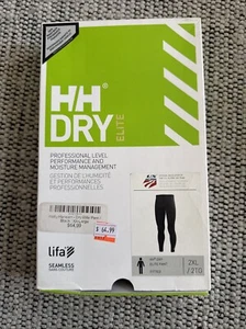 Helly Hansen Men's Dry Elite Base Layer Black Pant Size XXL - Picture 1 of 5