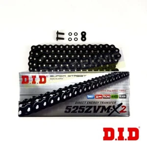 DID Black Raven Edition 525 Pitch ZVMX Chain fits BMW S1000RR (525 OE) 2012-2014 - Picture 1 of 4