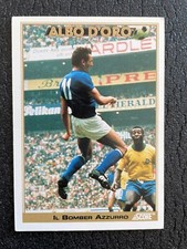 GIGI RIVA PELE' CARD FOOTBALLERS SCORE 1993 93 # 499 BOMBER BLUE NEW MINT