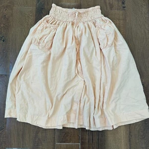 NWOT Free People Free-est All The Things Midi Skirt Small Cotton Smocked - Picture 1 of 10