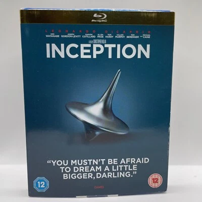 Inception (2010, Blu-ray) with HMV Exclusive slipcover. NEW SEALED - Image 1 of 2