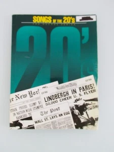Songs of the 20's The Decade Series Sheet Music Songbook - Picture 1 of 4
