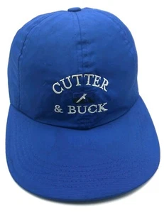 CUTTER & BUCK vintage lightweight blue adjustable cap / hat - Picture 1 of 7