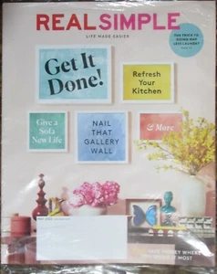 Real Simple Magazine May 2022 Issue Get It Done, Refresh Kitchen more NEW UNREAD - Imagen 1 de 1