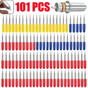 Vinyl Cutter Knife Blades 101X 30/45/60 Degree For Roland Cricut cutting Plotter - Picture 1 of 9