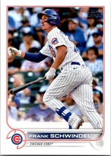2022 TOPPS SERIES 2 FRANK SCHWINDEL CHICAGO CUBS #468