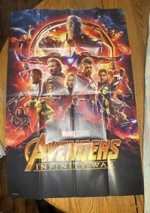 Avengers: Infinity War - Marvel Movie Poster folded promo item 24" X 36" - Picture 1 of 2